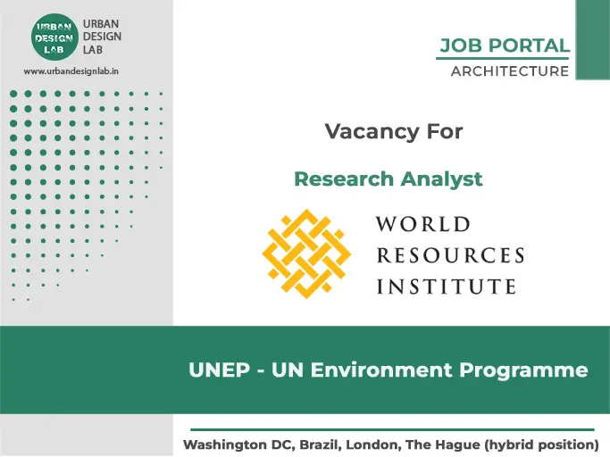 Join WRI as a Research Analyst – Impact Global Sustainability