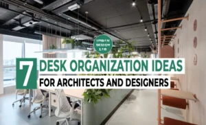 7 Best Desk Organization Ideas for Architects and Designers