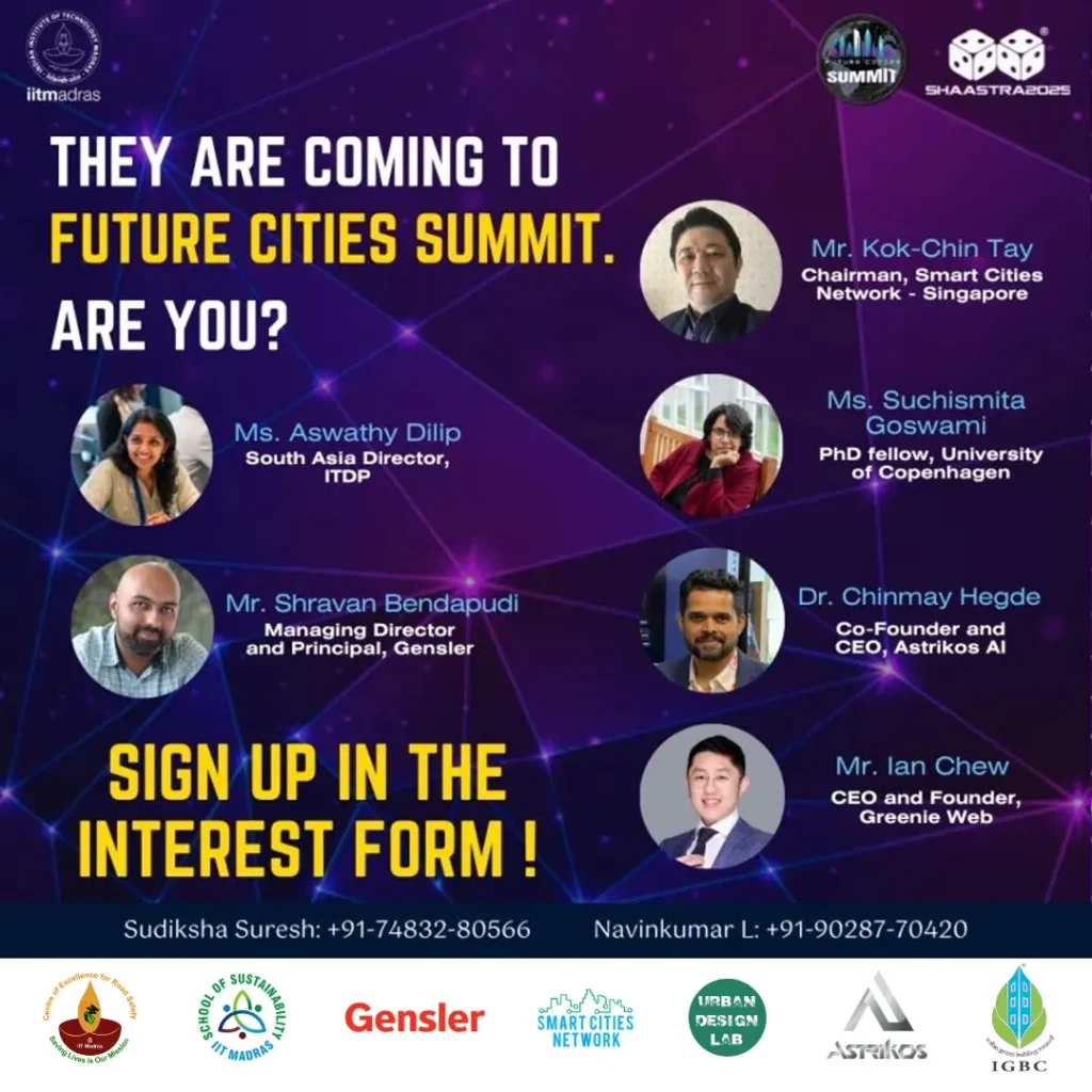 Shaastra 2025: Future Cities Summit at IIT Madras 3