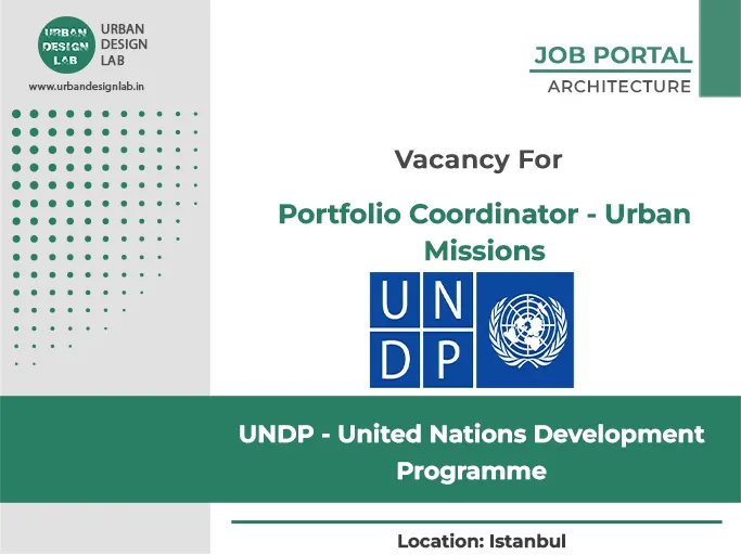 UNDP Hiring: Portfolio Coordinator – Urban Missions (Home-Based, Istanbul)