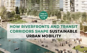 How Riverfronts and Transit Corridors Shape Sustainable Urban Mobility
