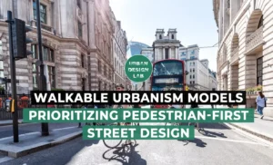 Walkable Urbanism Models Prioritizing Pedestrian-First Street Design