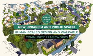 New Urbanism and Public Space: Human-Scaled Design and Walkable Community Frameworks