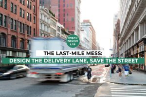 Urban Design Lab 36 Designing the Last Mile Delivery Lane to Save Urban Streets