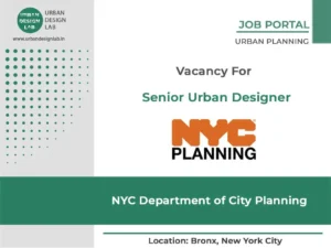 Urban Design Lab 94 Senior Urban Designer Job at NYC Department of City Planning