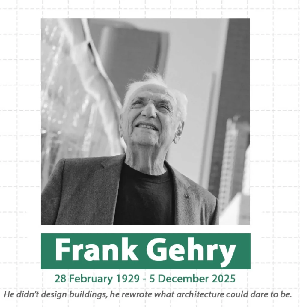 Remembering Frank O. Gehry: The Architect Who Redrew Skylines 1