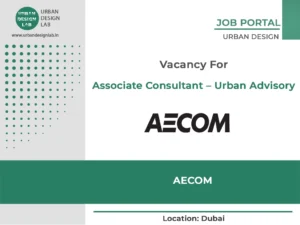 AECOM Dubai Hiring Senior Urban Strategy Consultant