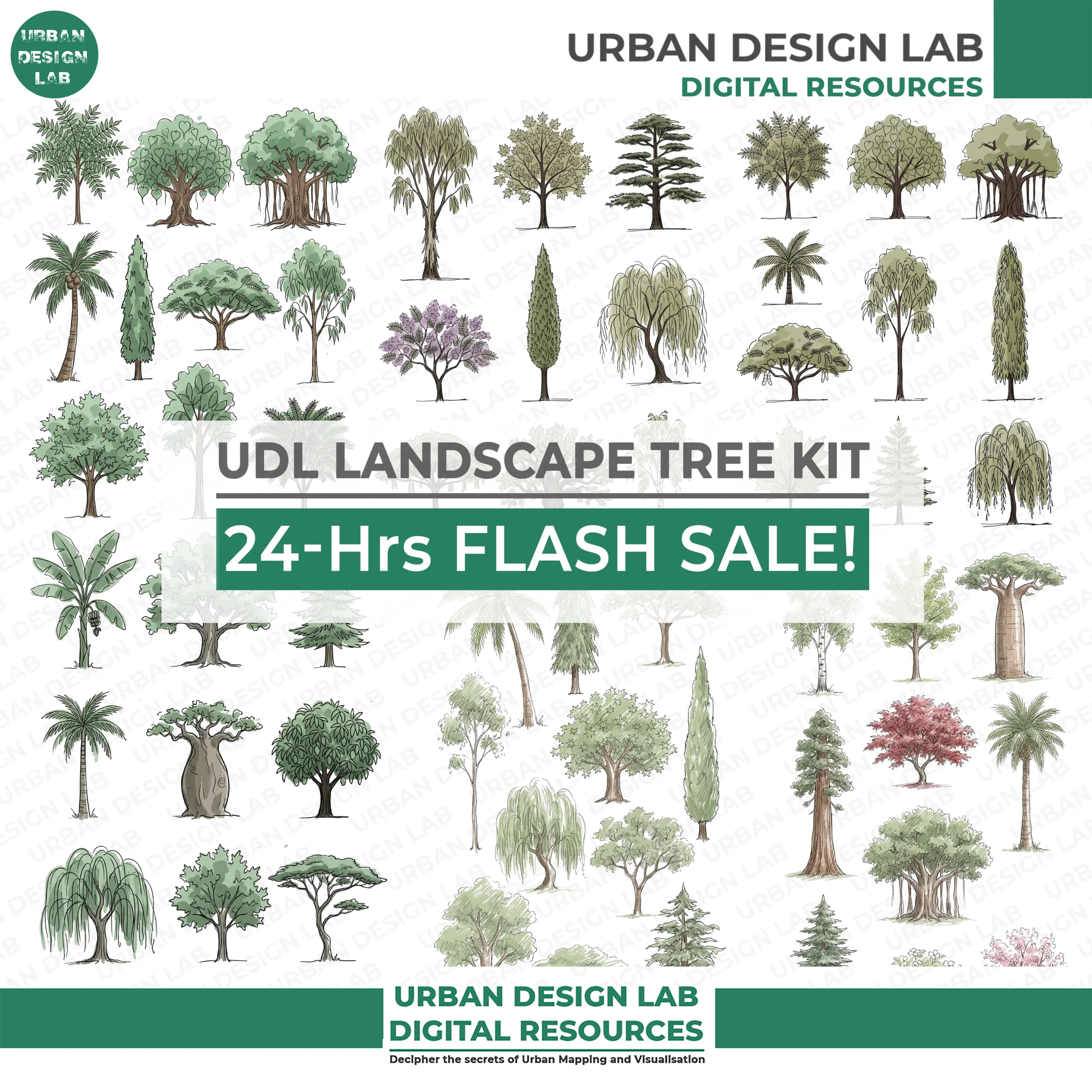 UDL Landscape Tree Kit 1 UDL Landscape Tree Kit