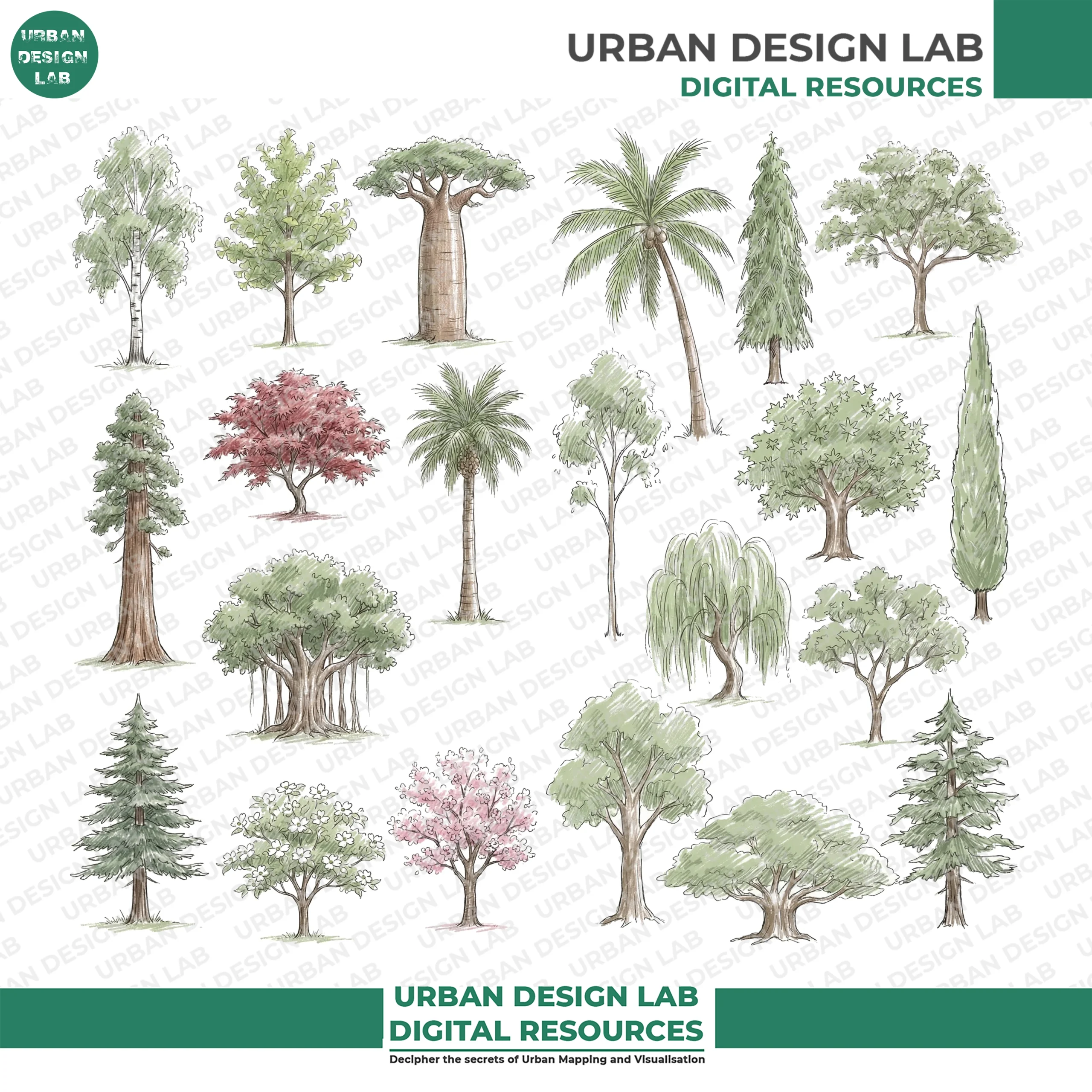 UDL Landscape Tree Kit 3 UDL Landscape Tree Kit - Image 3