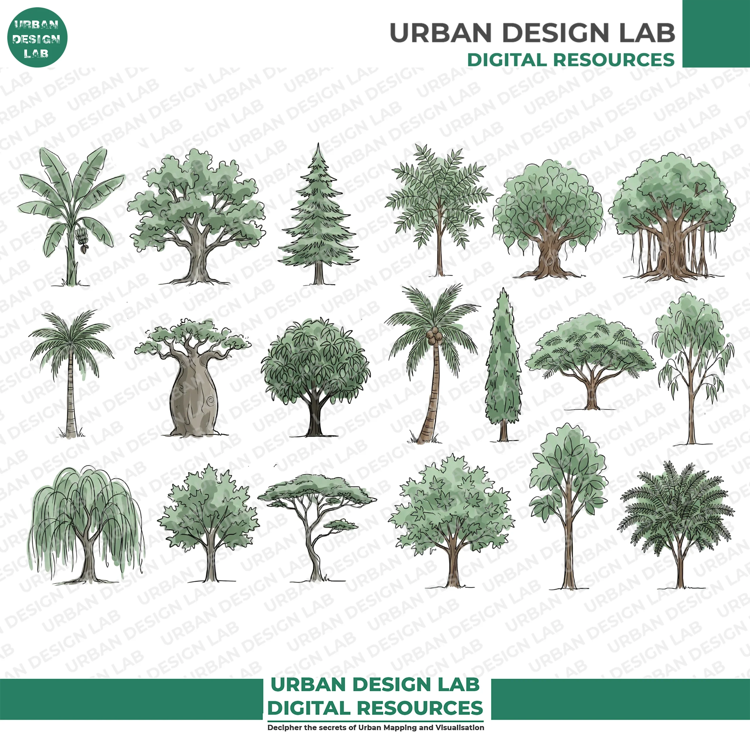 UDL Landscape Tree Kit 2 UDL Landscape Tree Kit - Image 2