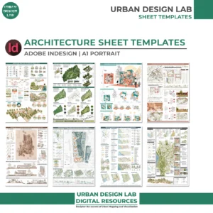 Architecture Presentation Board Templates InDesign