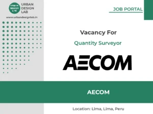 Quantity Surveyor Job at AECOM Peru BIM Cost Engineering Role