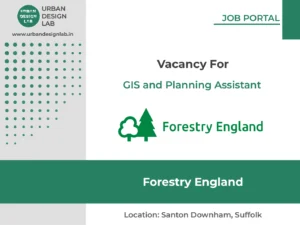 Forestry England Hiring GIS Planning Assistant UK