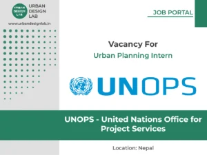 UNOPS Hiring Urban Planning Intern Nepal
