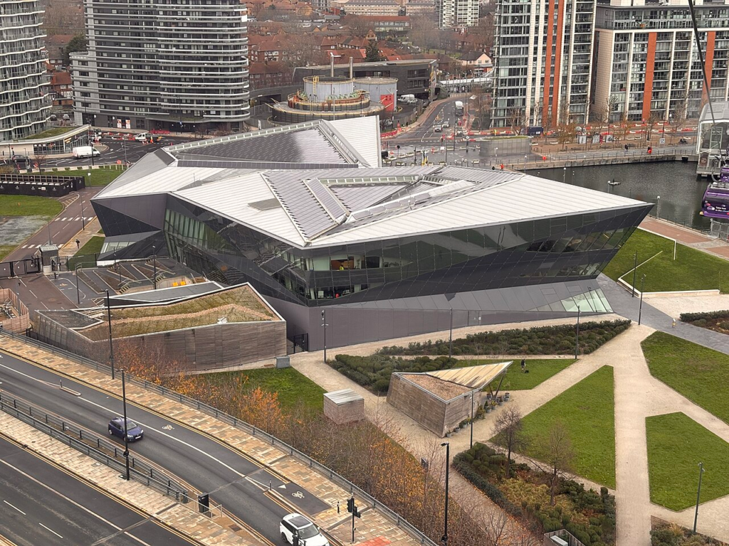 London Plans 1,500 Homes and a New Waterfront Park at Thameside West 5 London City Hall in the Royal Docks, representing the public-sector role in coordinating land, infrastructure and planning across the regeneration area