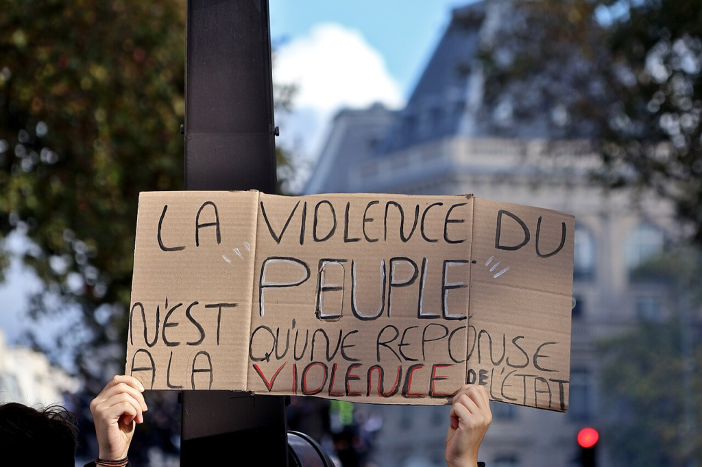 Why the Paris Protests Matter Beyond France: Education, Affordability and Trust 6 Demonstrators participating in the Paris mobilisation of 17 October 2026, showing the continuation of public protest beyond the initial school-based movement
