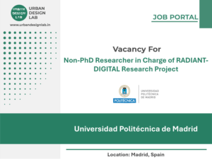 Universidad Politécnica de Madrid Hiring Researcher for RADIANT-DIGITAL in Madrid