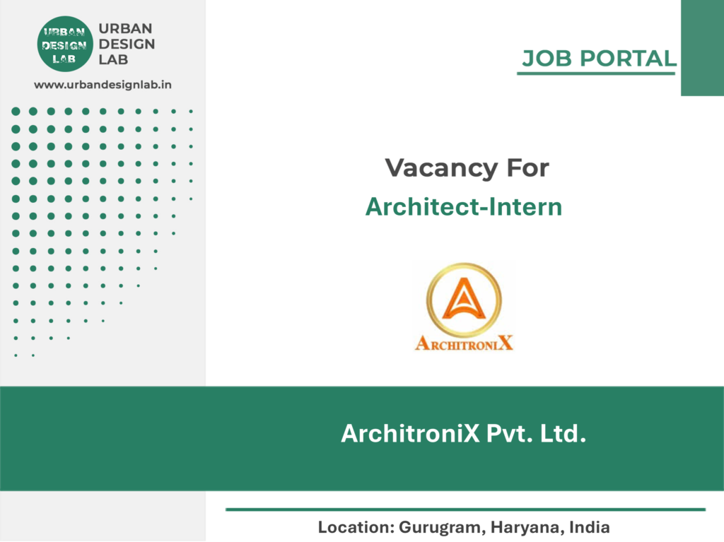 Architronix Hiring Architectural Intern in Gurugram
