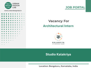 Studio Kalakriya Hiring Architectural Intern in Bengaluru