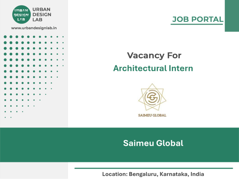 Saimeu Global Hiring Architectural Intern in Bengaluru