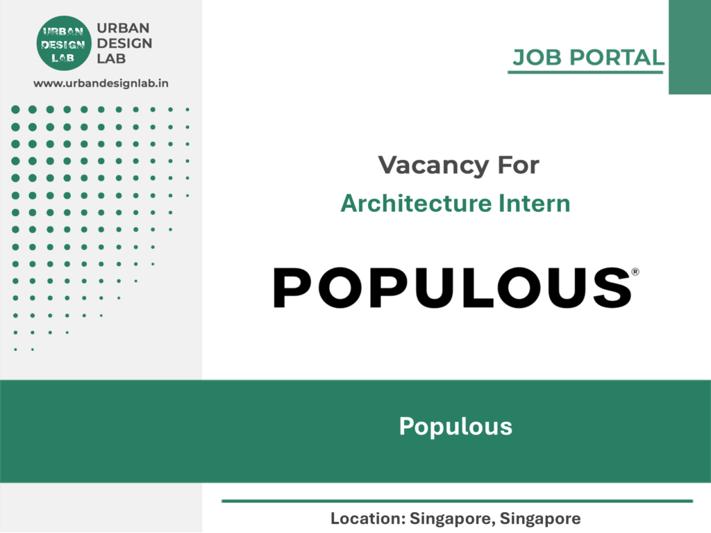 Populous Hiring Architecture Intern in Singapore