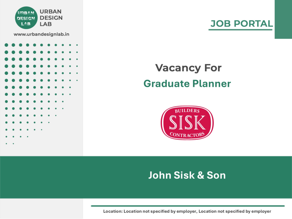 John Sisk & Son Hiring Graduate Planner