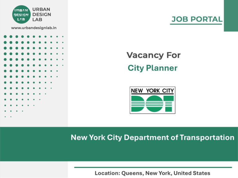 New York City Department of Transportation Hiring City Planner in Queens, New York