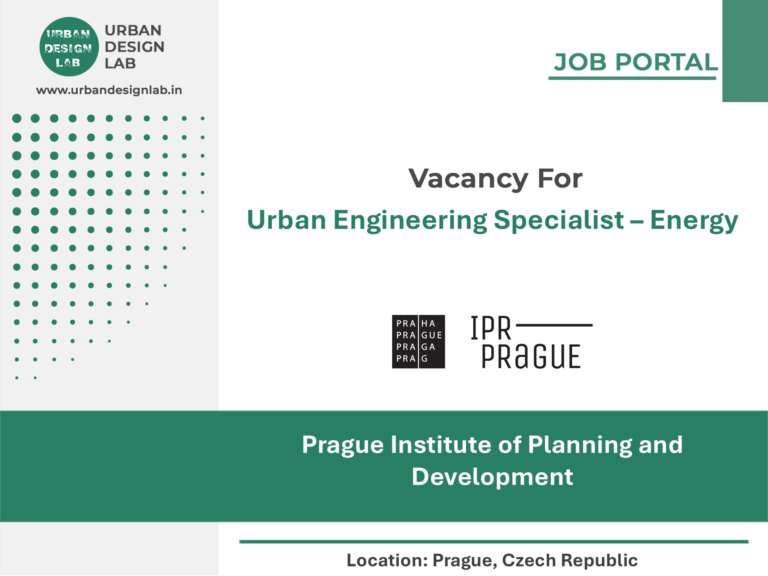 Prague Institute of Planning and Development Hiring Urban Engineering Specialist – Energy in Prague